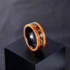 Kf S3d7e8a38b49b44809d97fece2a3b8c1de Tigrade Bague En Tungst Ne Pour Homme Anneau En Bois D Olive Entre Bijoux Sable Noir