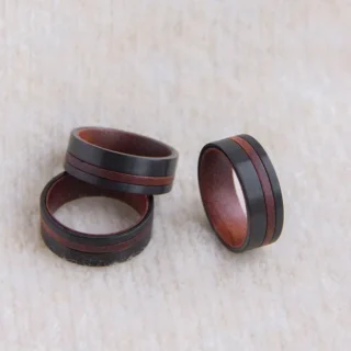 Kf S593d75a28c024e8b84a1c17b6f326a792 Rosfrederick Bague En Tungst Ne Pour Homme 8mm Bande D Incrustation En Bois